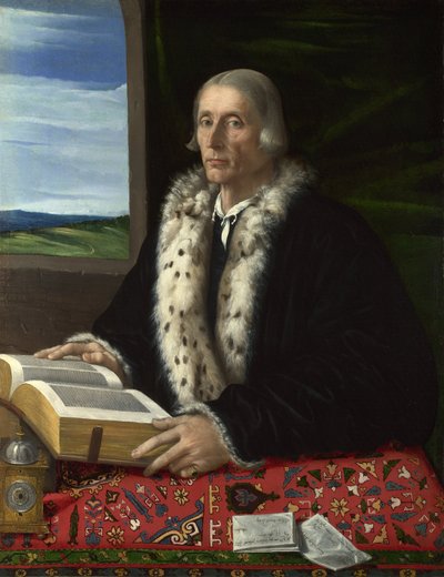 The Protonotary Giovanni Giuliano (Zuan Zulian) by Unbekannt Unbekannt
